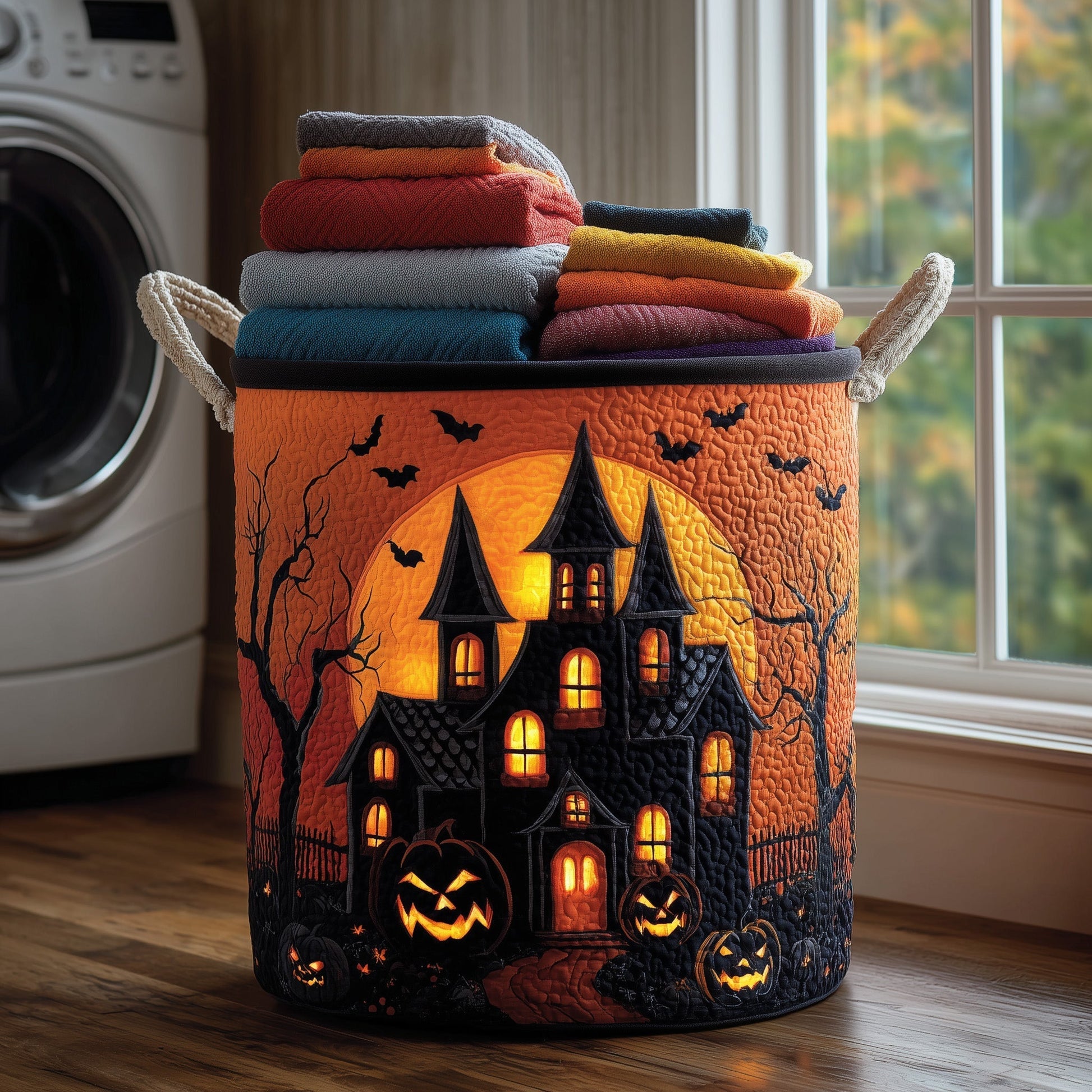 Everyday Halloween Quilted Tote Bag