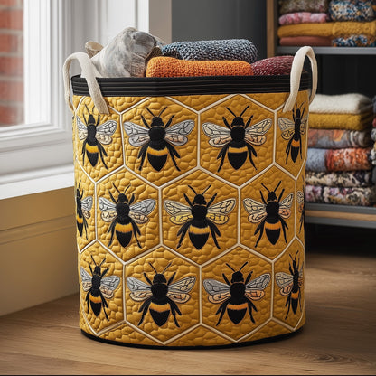 Honey Bee Laundry Tote Bag