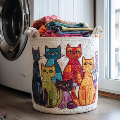 Playful Laundry Basket Tote Bag