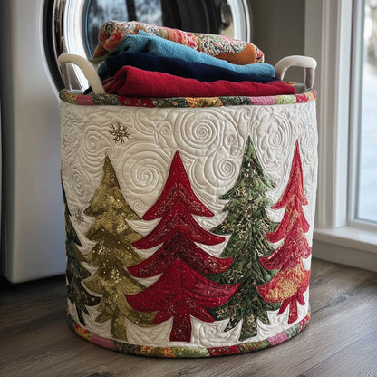 Festive Tree Laundry Tote Bag