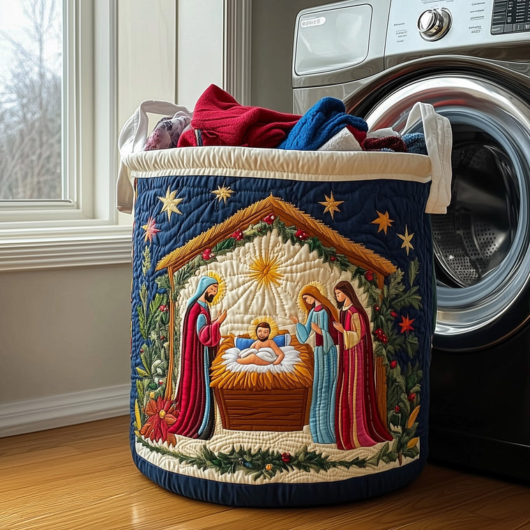 Everyday Nativity Quilted Tote Bag