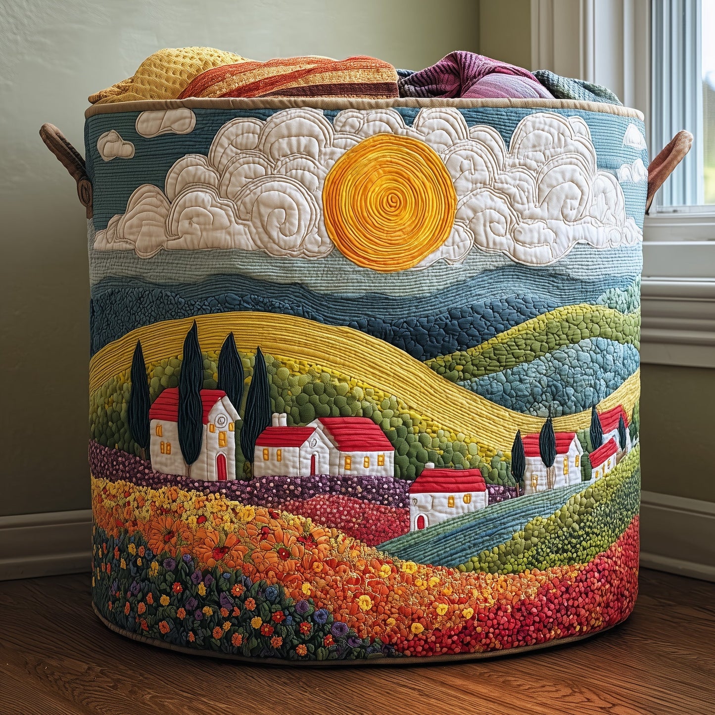 Everyday Sunny Quilted Tote Bag