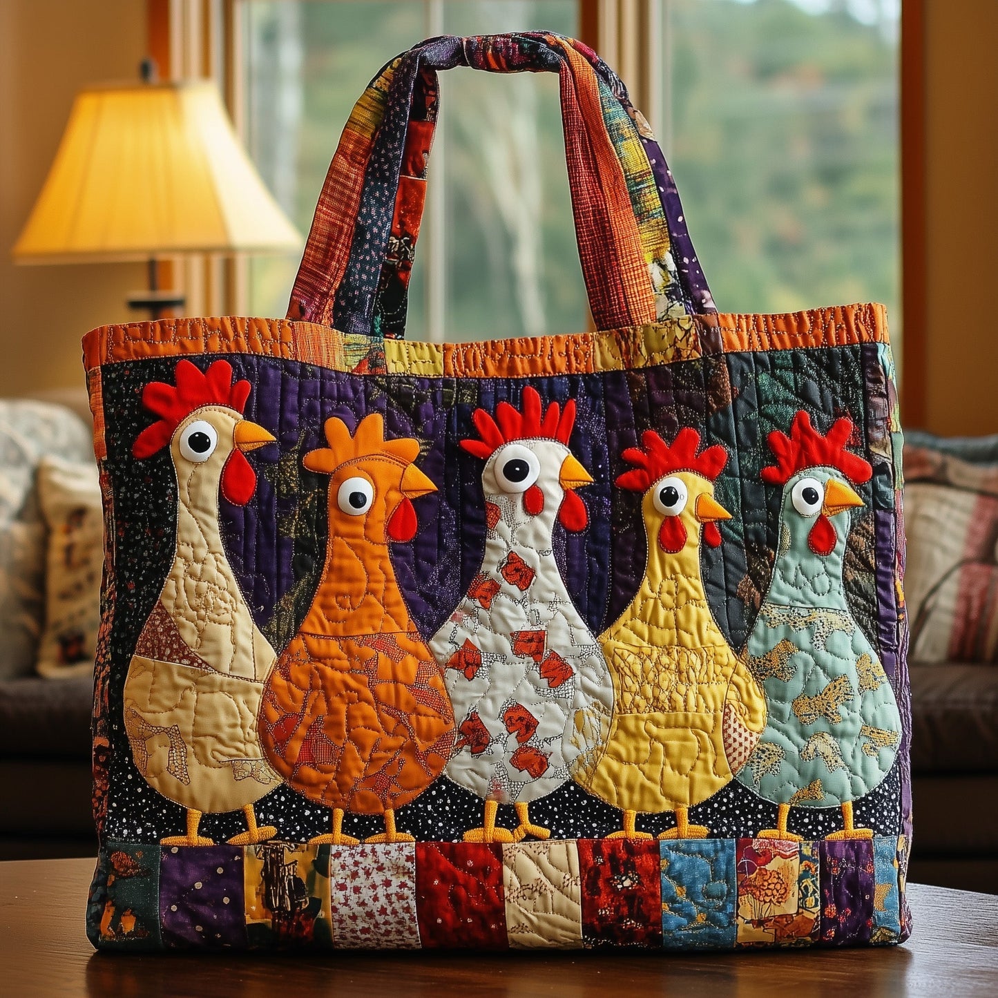 Everyday Farm Quilted Tote Bag
