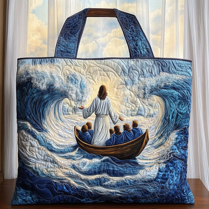 The Walking On Water Quilted Tote