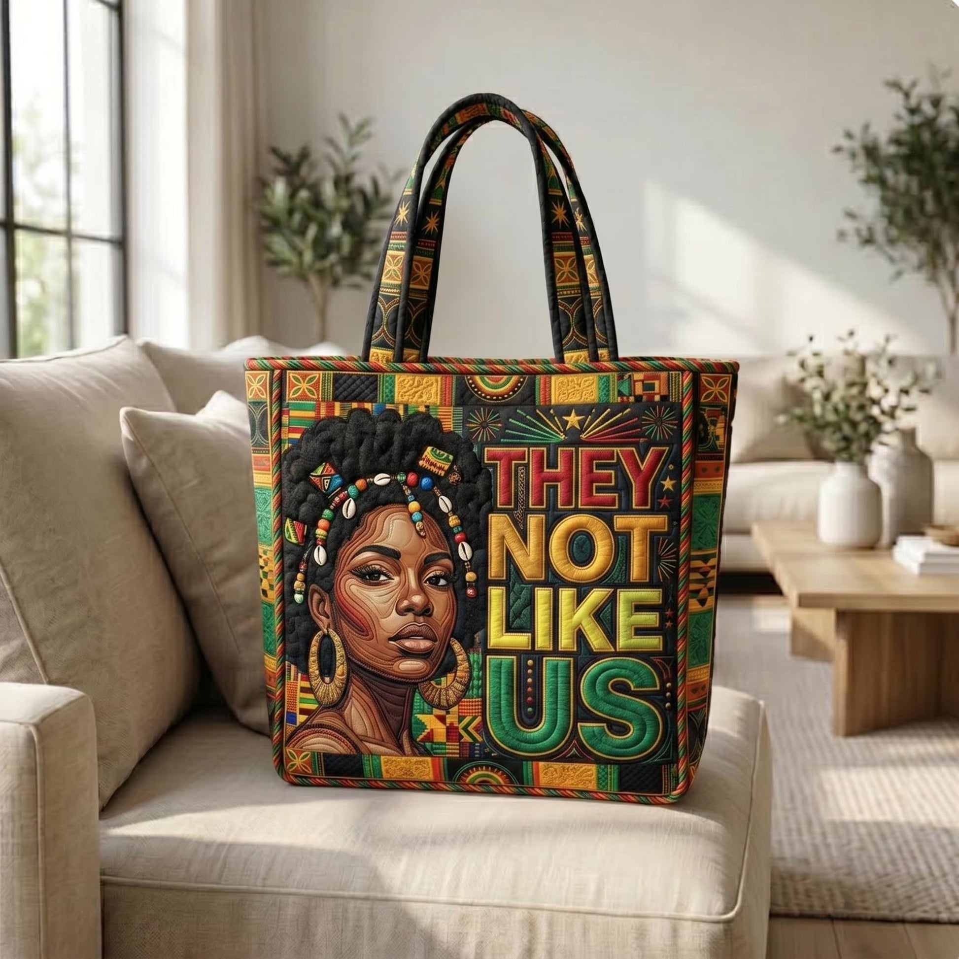 The Empowered Woman Quilted Tote