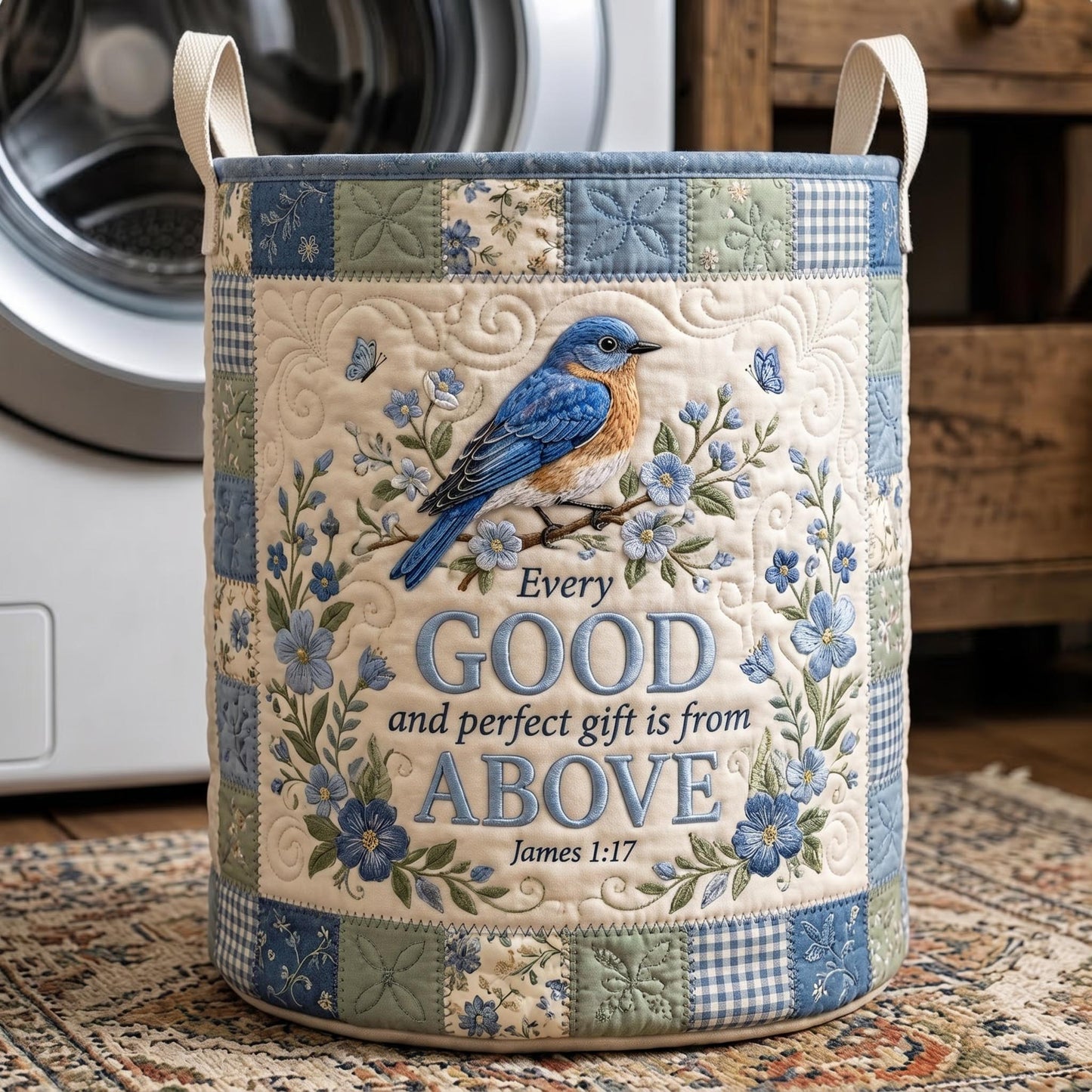 Everyday Christian Decor Quilted Tote