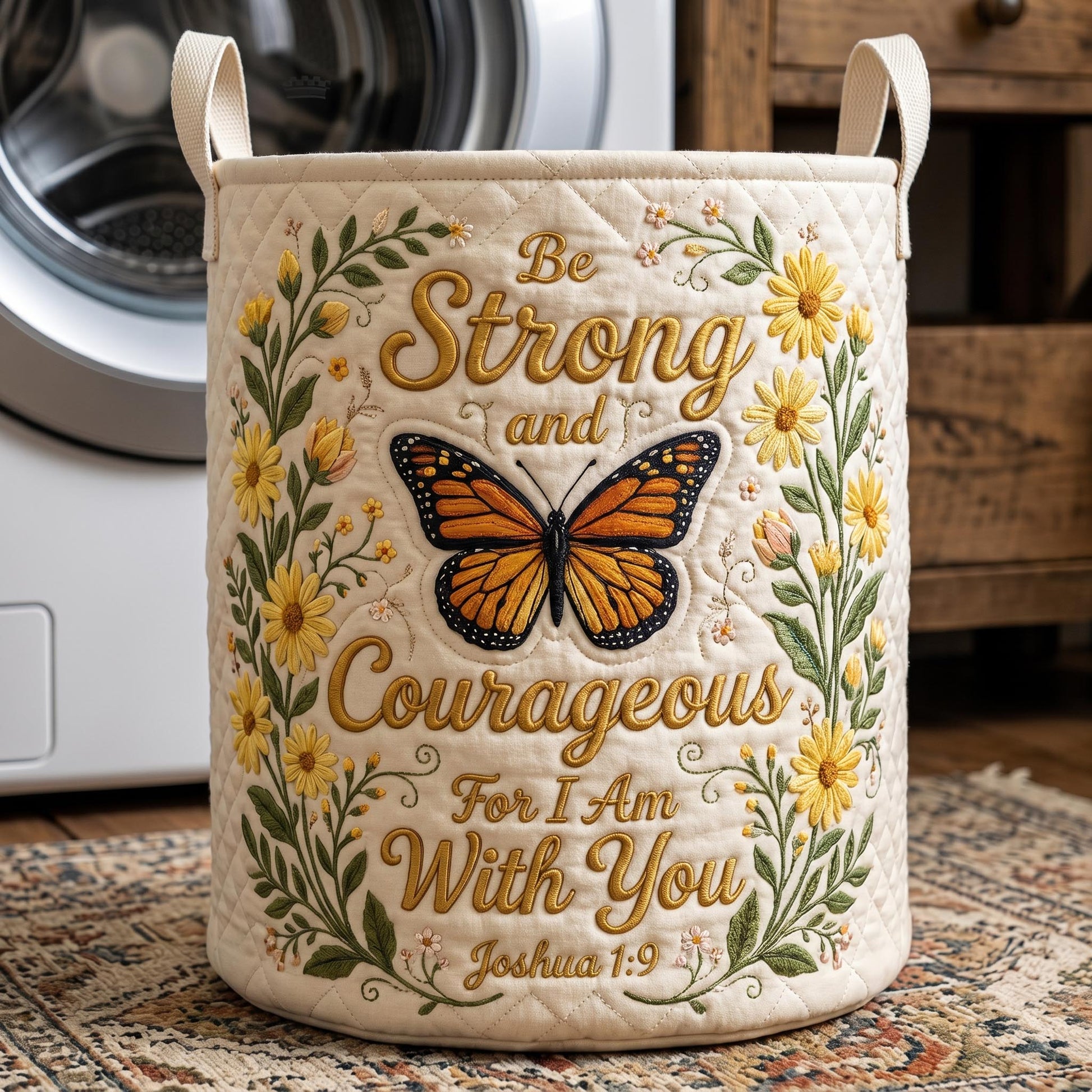 Christian Faith Laundry Quilted Tote