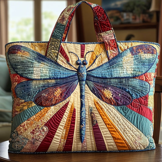 Everyday Colorful Dragonfly Tote Bag