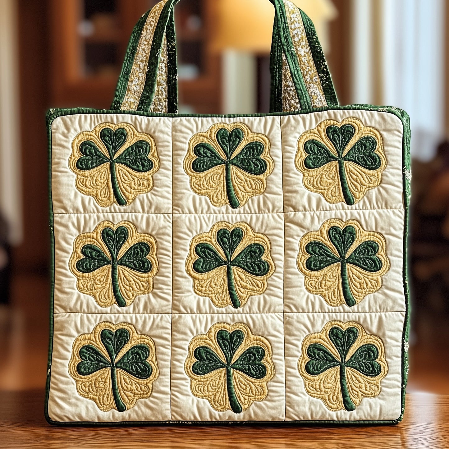 Everyday Irish Shamrock Tote Bag