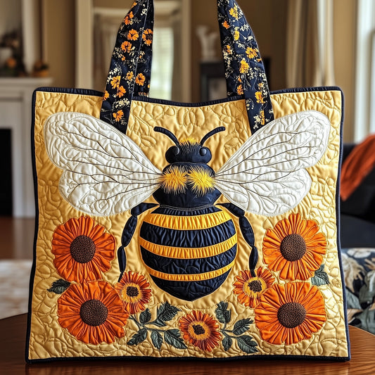 Everyday Bee Sunflowers Tote Bag