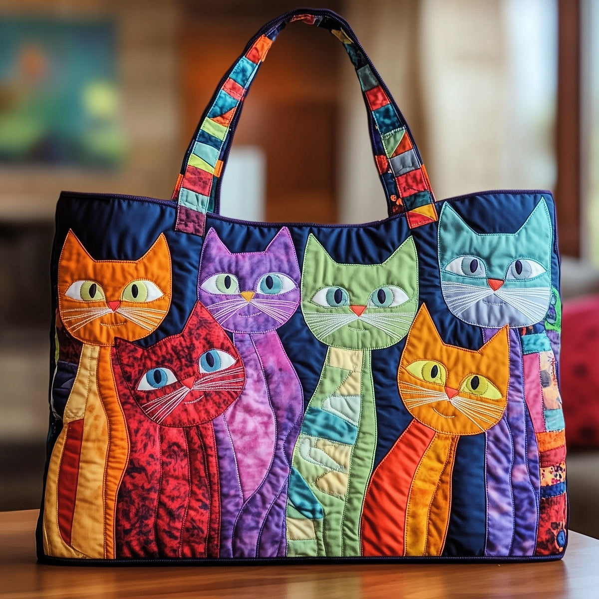 The Whimsical Cat Tote Bag