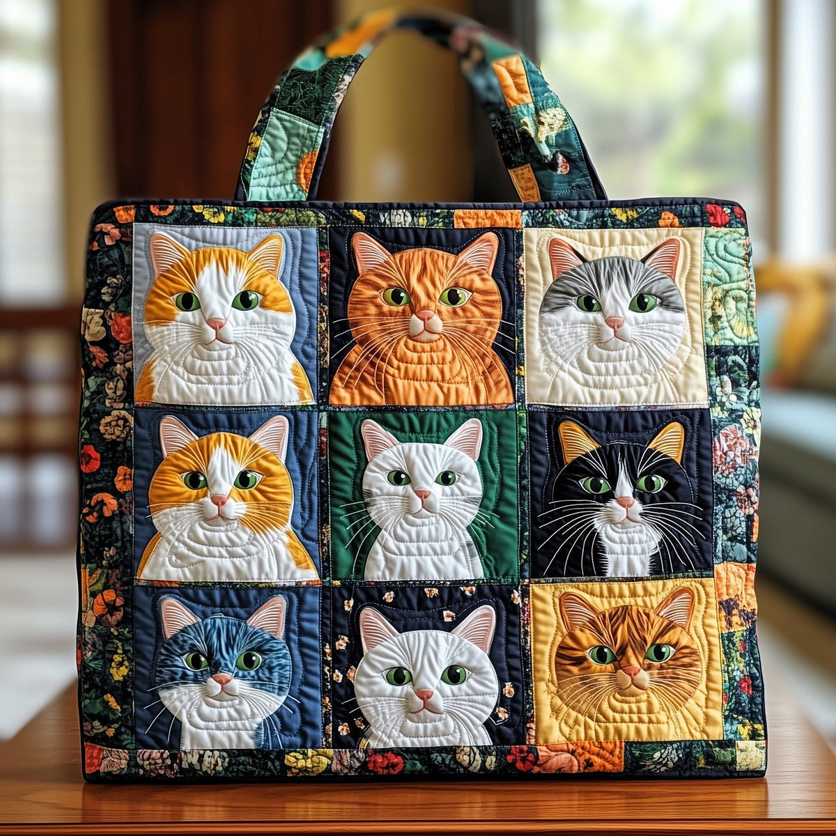 The Cat Profile Tote Bag