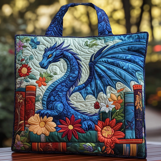 Everyday Dragon Tales Quilted Tote