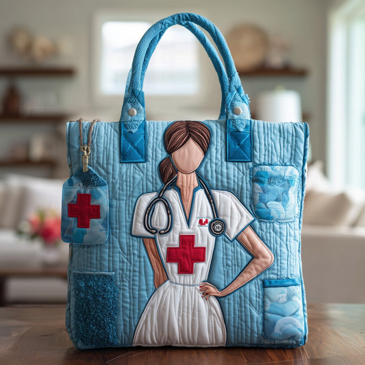 The Nurse Inspiration Quilted Tote