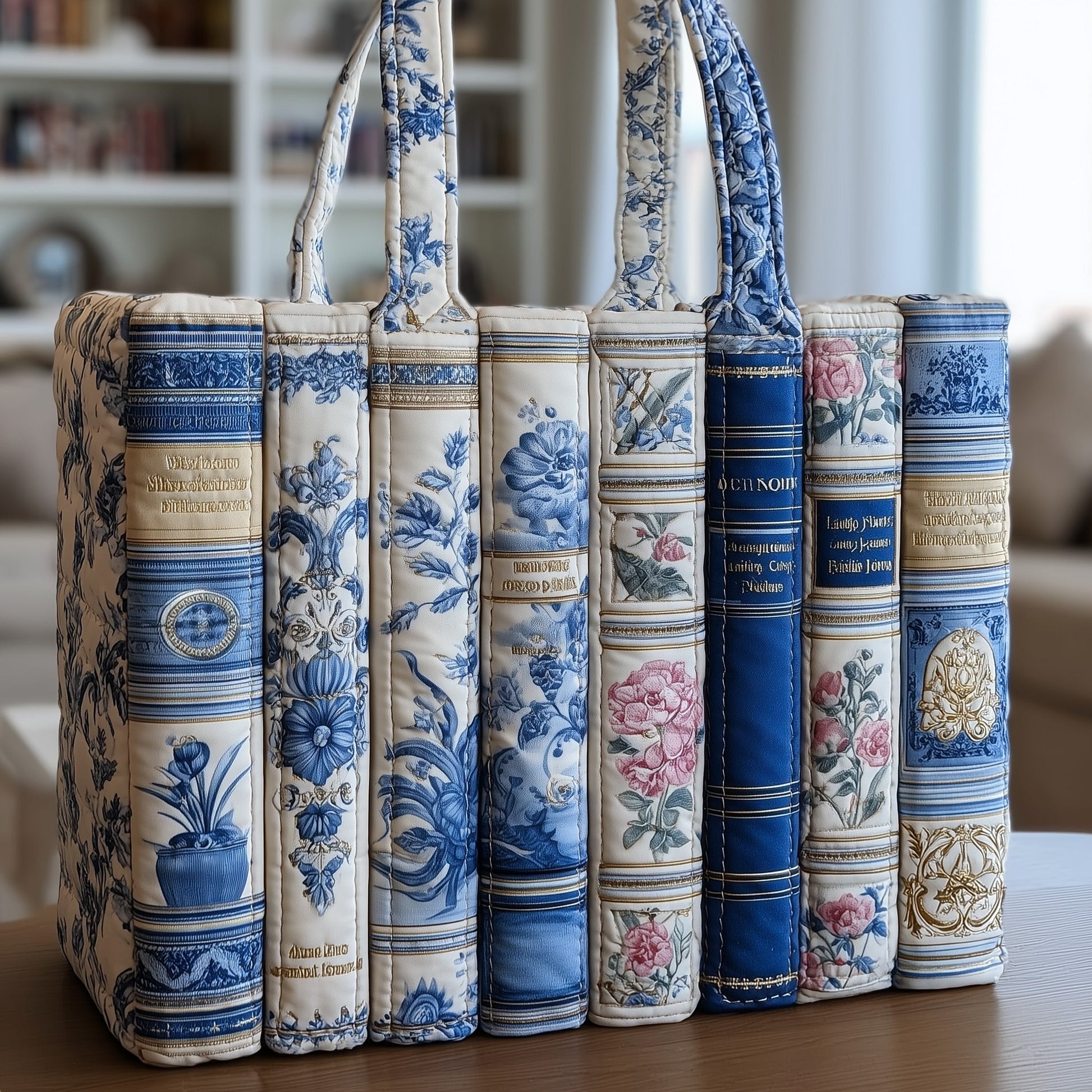 Everyday Reading Quilted Tote Bag