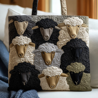 The Sheep Herd Quilted Tote