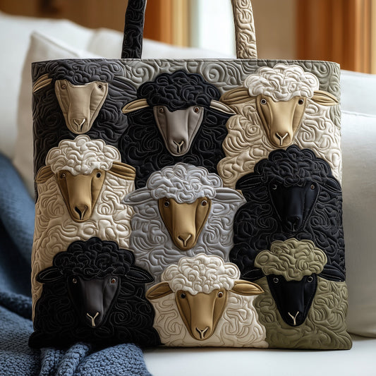 The Sheep Herd Quilted Tote