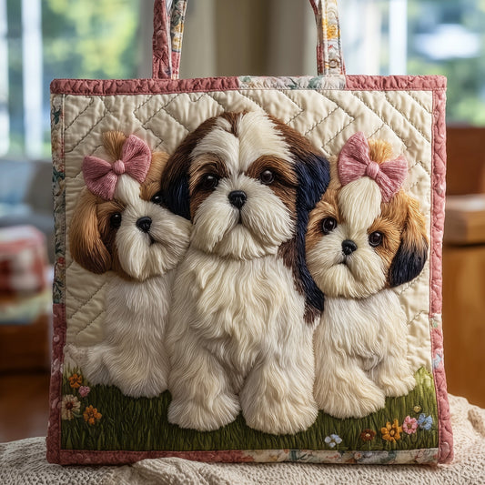 Shih Tzu Joy Tote Bag