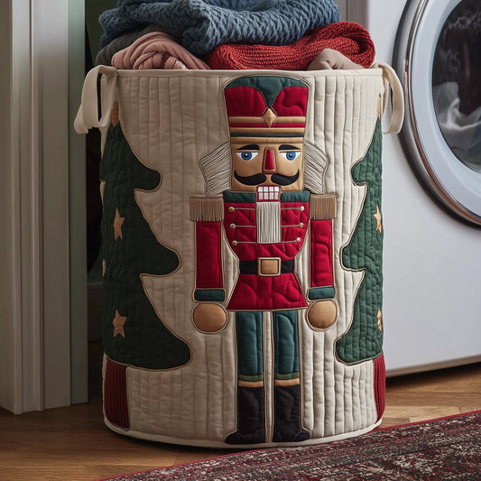 The Nutcracker Quilted Laundry Basket Tote