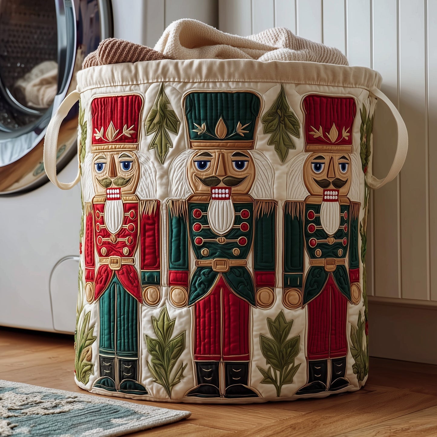 Nutcracker Soldier Laundry Tote Bag