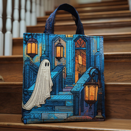 The Little Ghost Quilted Tote
