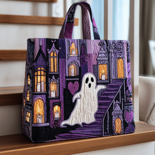 The Wandering Ghost Quilted Tote