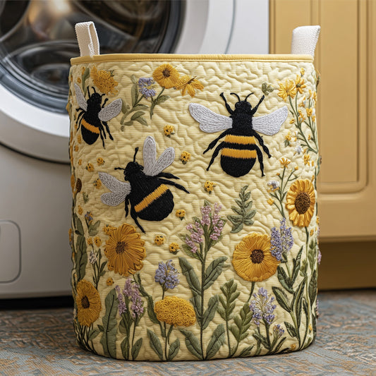Bee Pollen Garden Quilted Tote