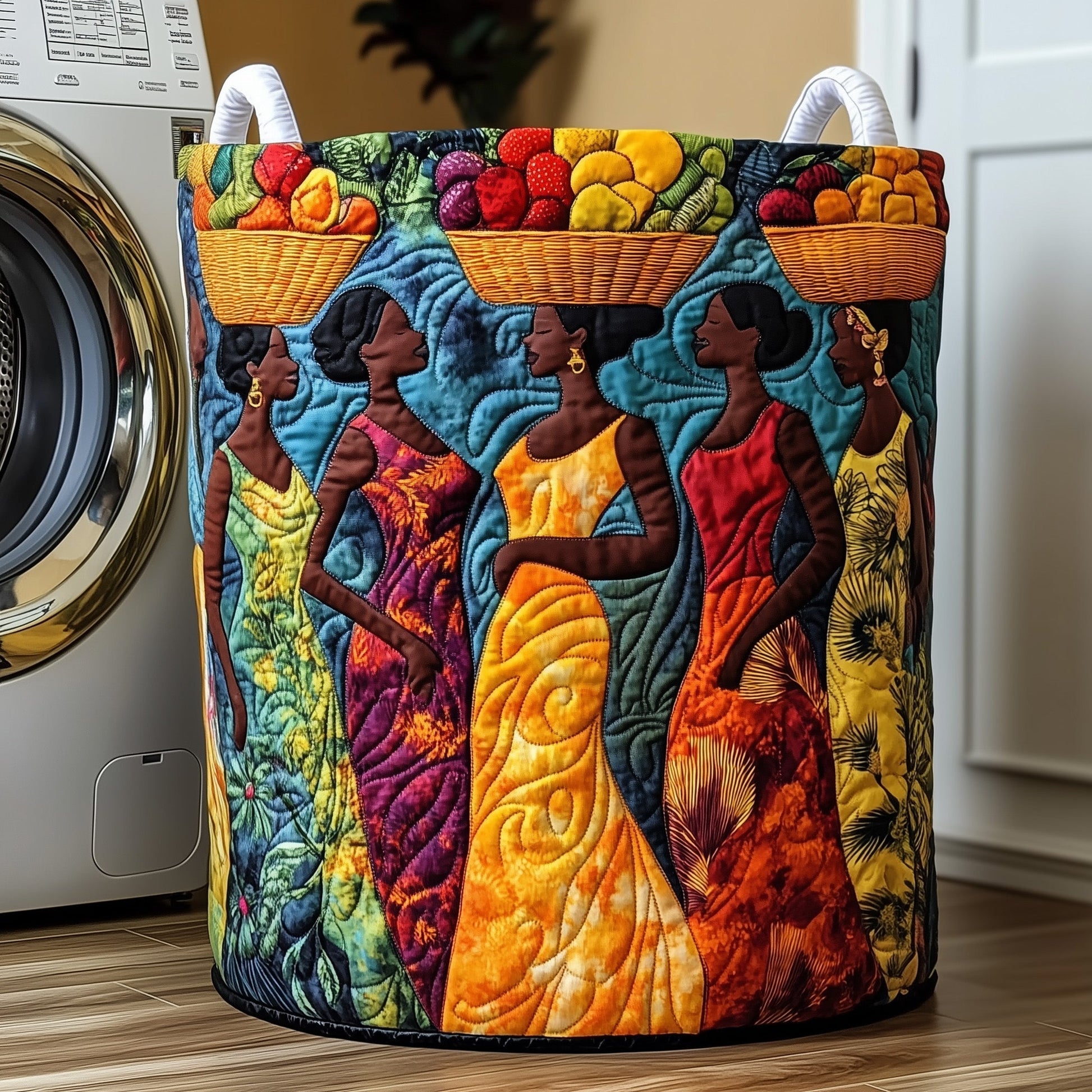 Melanin Queen Laundry Quilted Tote