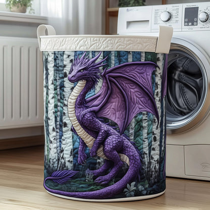 The Dragon Quilted Laundry Basket Tote 3304