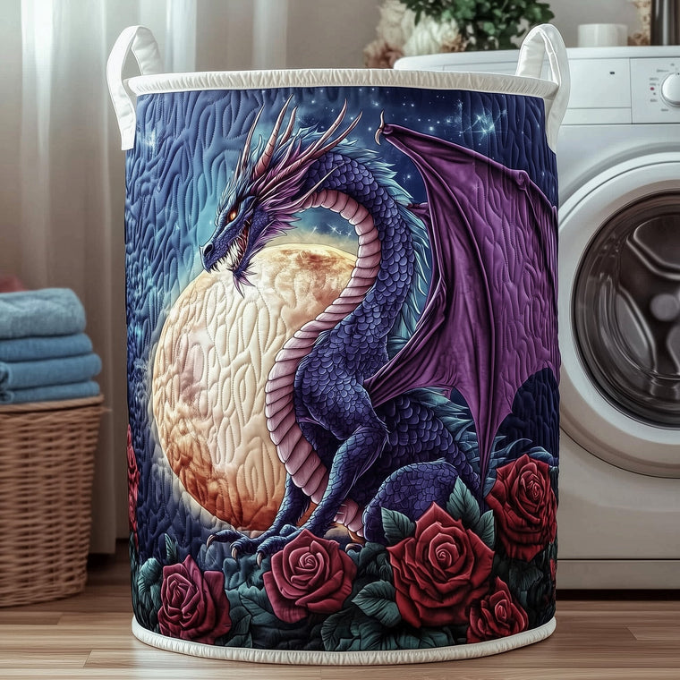 Dragon Laundry Basket Quilted Tote