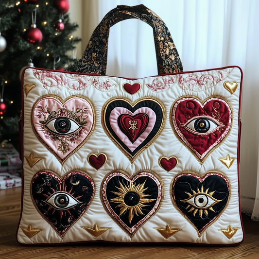 The Sacred Eye Quilted Tote