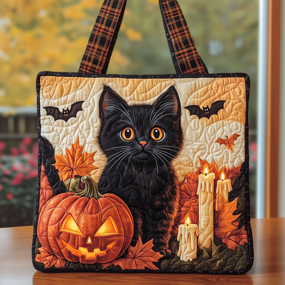 The Black Cat Tote Bag