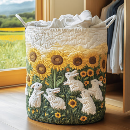 Joyful Bunnies Laundry Tote Bag