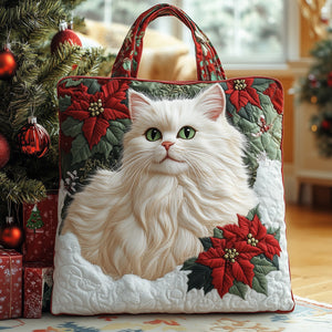 The Festive Cat Tote Bag