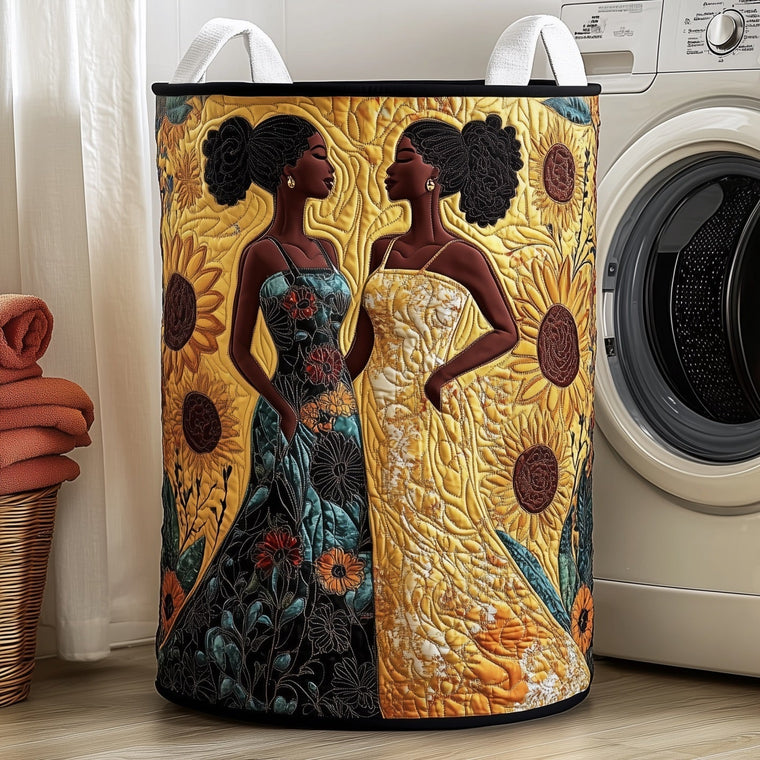 Melanin Laundry Basket Tote Bag