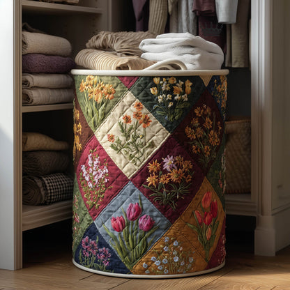 Floral Heaven Laundry Tote Bag