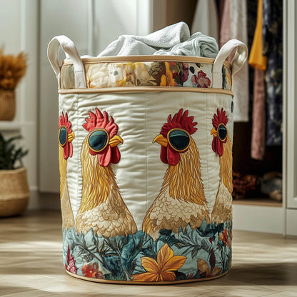 Charming Chicken Laundry Tote Bag