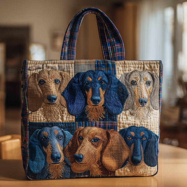 Everyday Dachshund Dogs Tote Bag