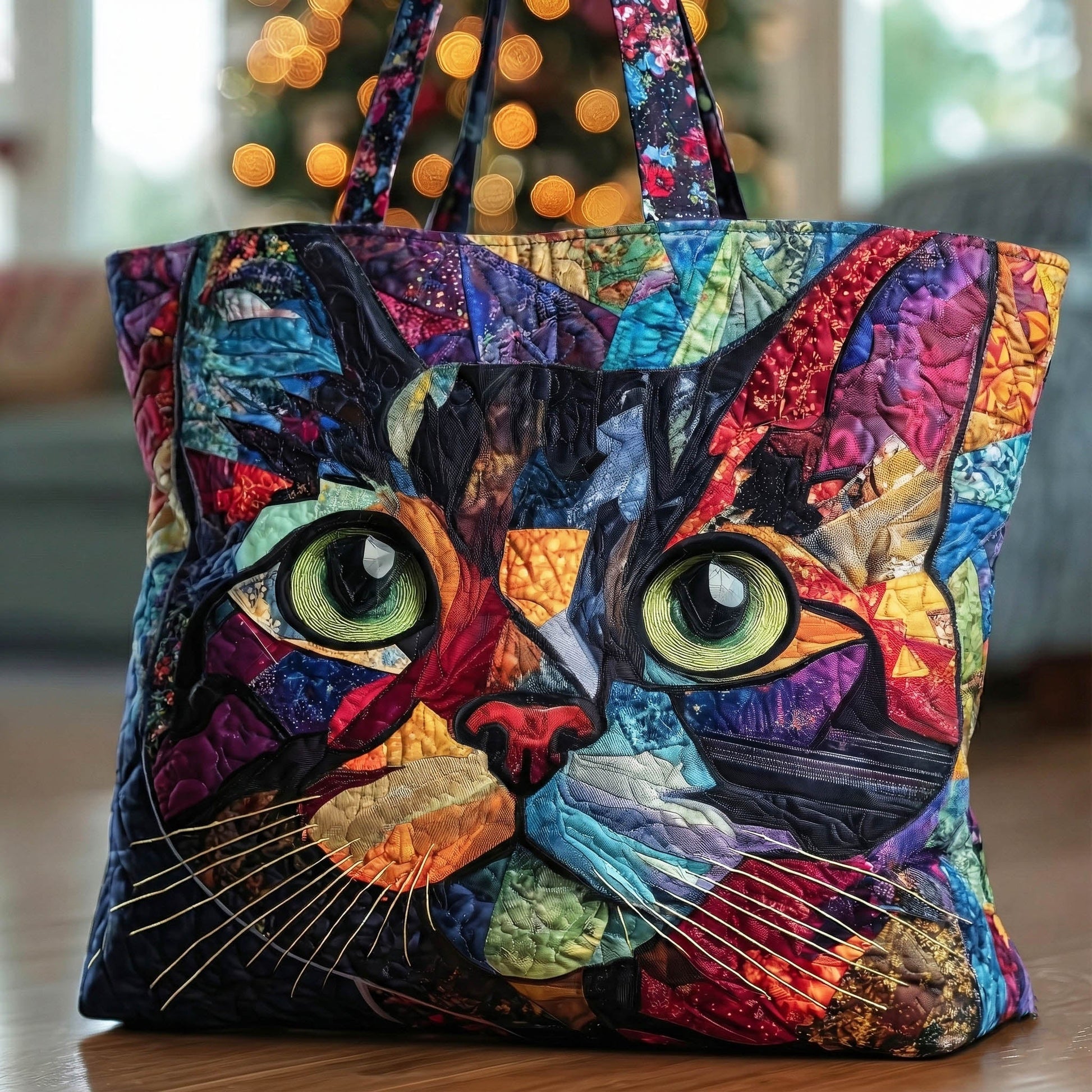 Everyday Kitten Quilted Tote Bag