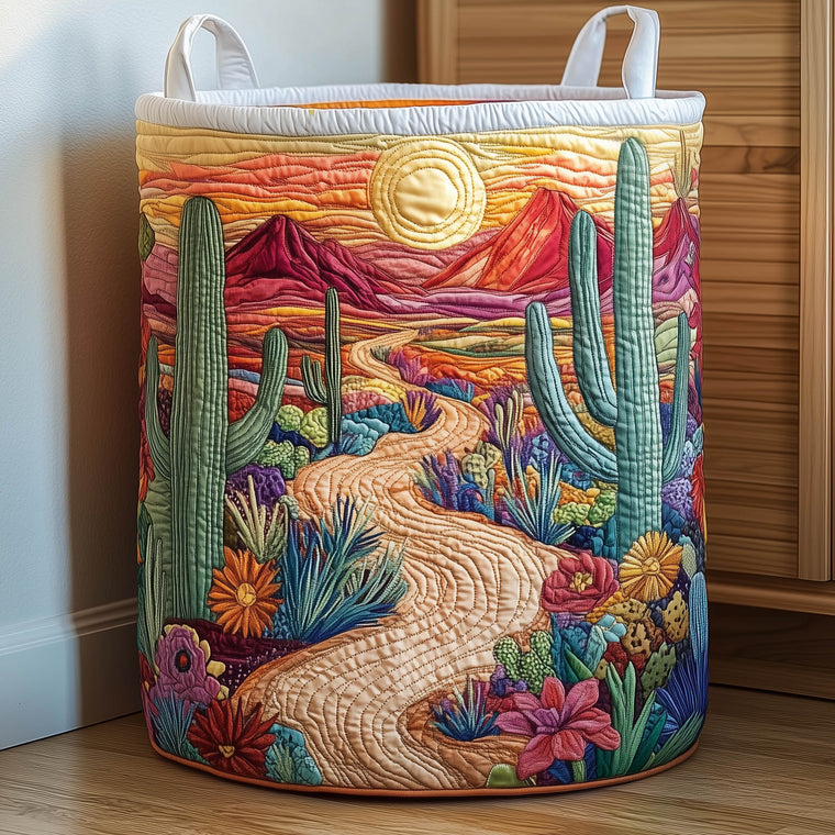 Cactus Road Laundry Tote Bag