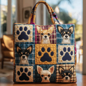 The Charming Chihuahua Quilted Tote