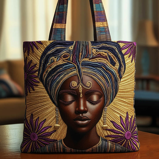 The Proud Root Quilted Tote