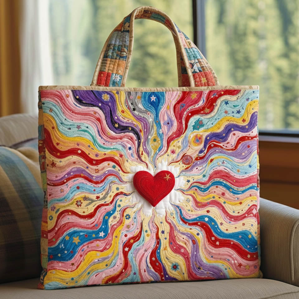 Everyday Radiant Heart Tote Bag