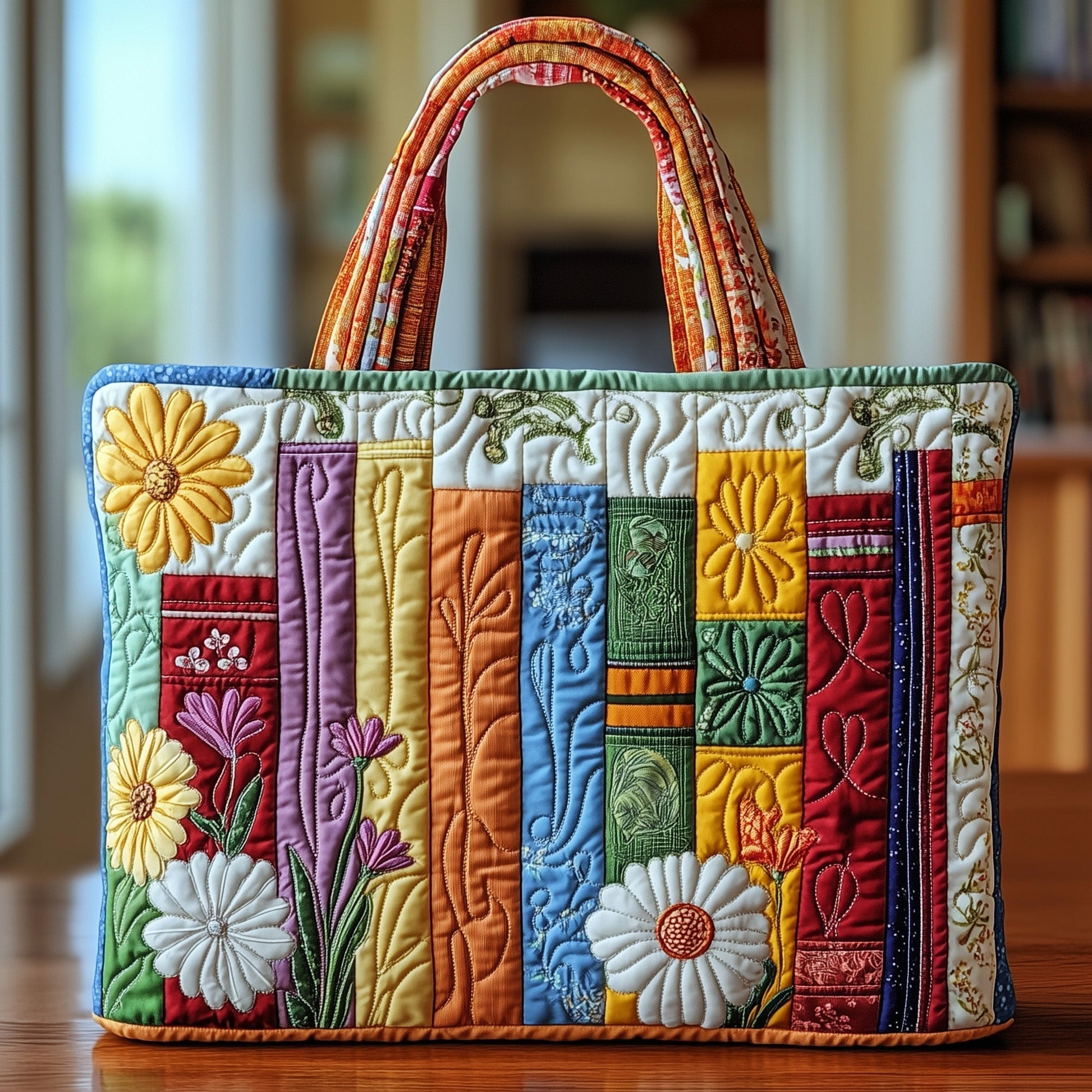 Everyday Blooming Book Tote Bag