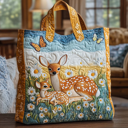 The Baby Reindeer Quilted Tote