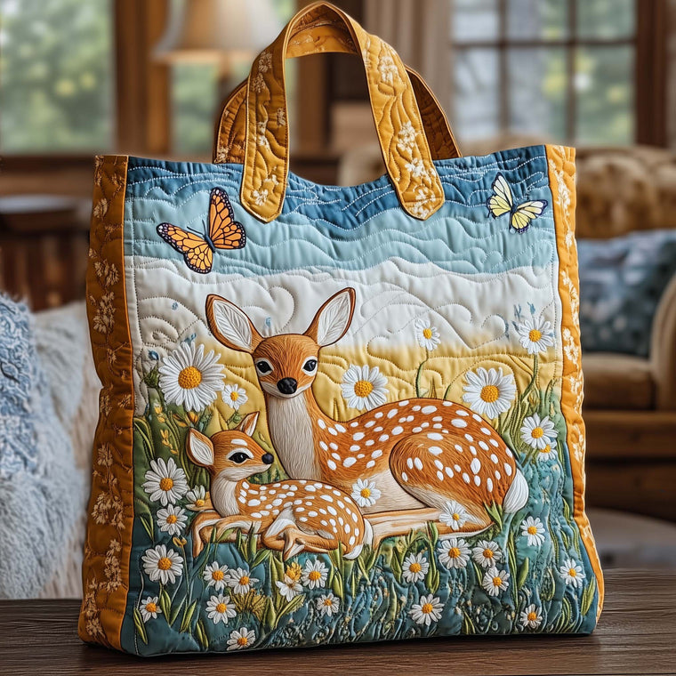 The Baby Reindeer Quilted Tote