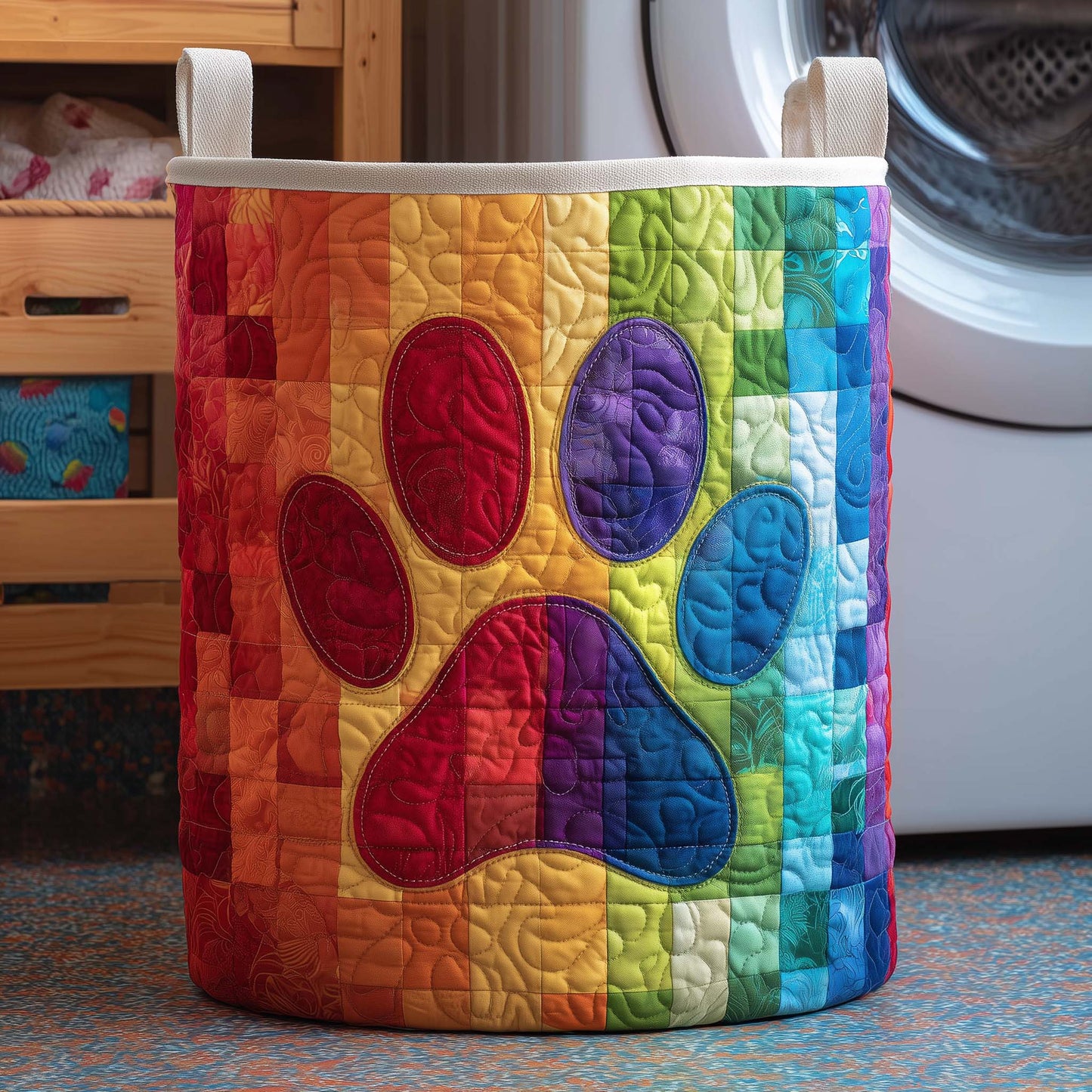 Everyday Pattern Quilted Tote Bag
