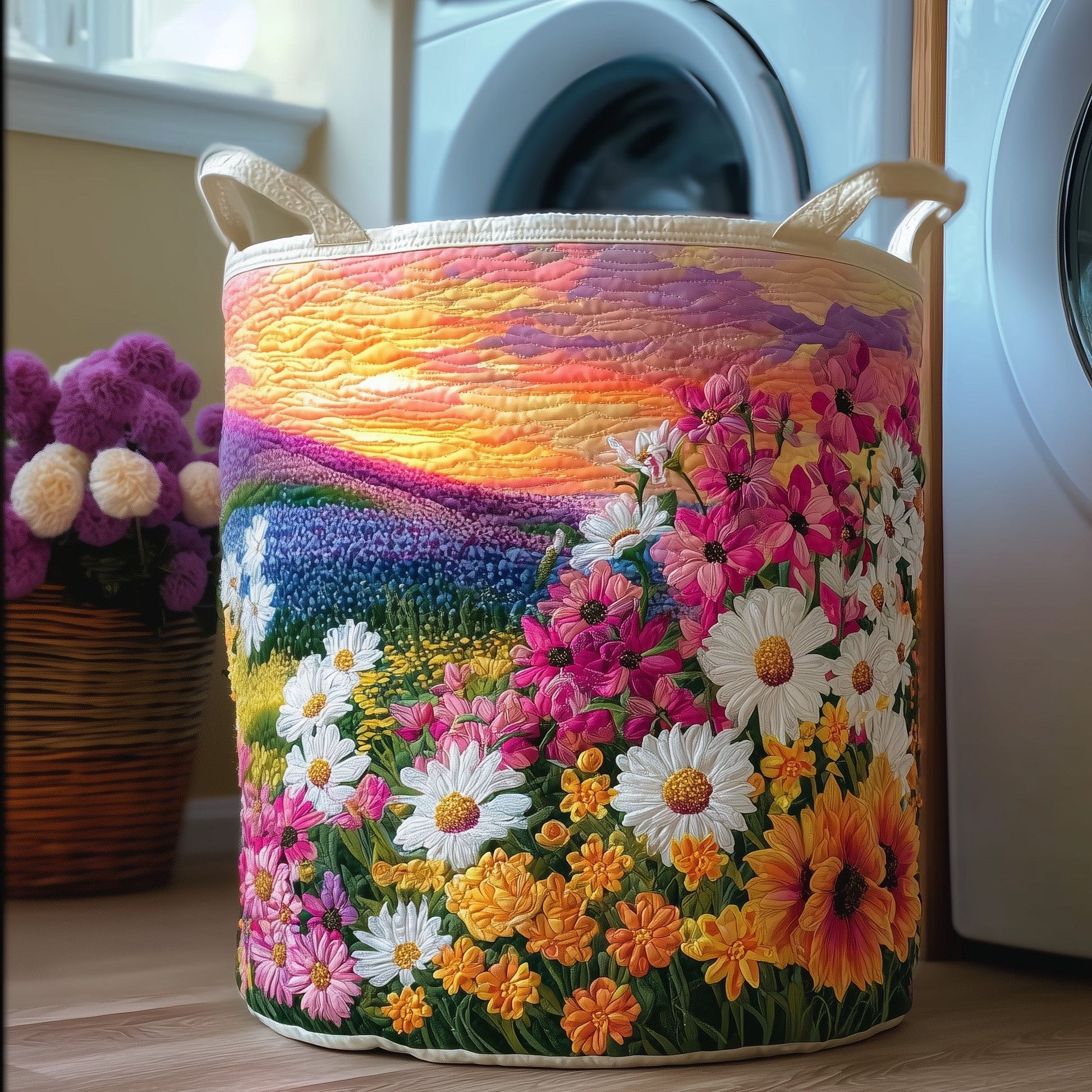Sea Of Flowers Tote Bag