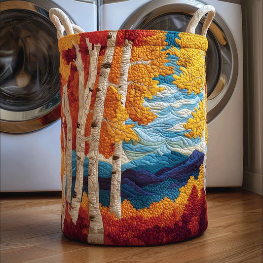 Birch Forest Laundry Tote Bag