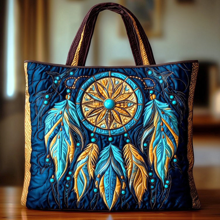 The Dreamcatcher Quilted Tote Bag